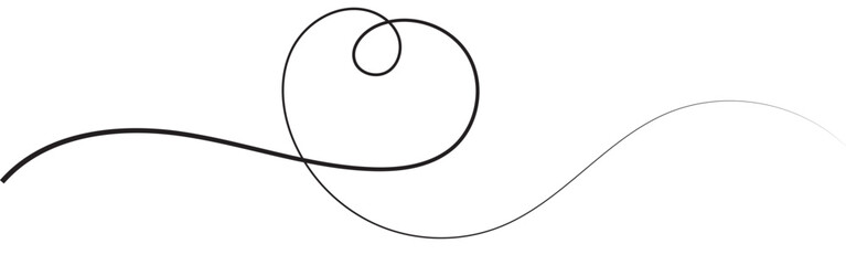 Doodle heart set vector illustration isolated on white background.