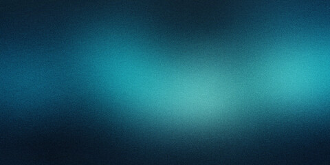 Dark blue mint sea teal jade emerald turquoise light blue abstract silk background. Color gradient blur. Rough grunge grain noise. Brushed matte shimmer. Metallic foil effect. Design. Template. Empty.