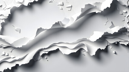 A white paper ripped background, suitable for use as a wallpaper in an ultra theme.