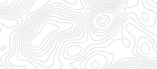 Abstract topographic Contour Map Subtle White Vector Background . Blank Detailed topographic patter line map background .Topographic Map Of wild west Abstract Vector Background.