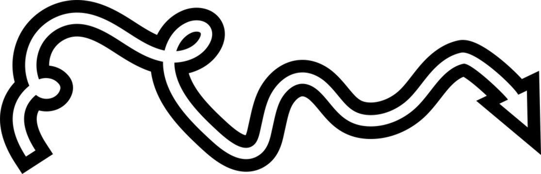 Arrow bold strokes, navigation, directions, cursor