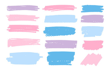 Marker stroke 5, vector illustration