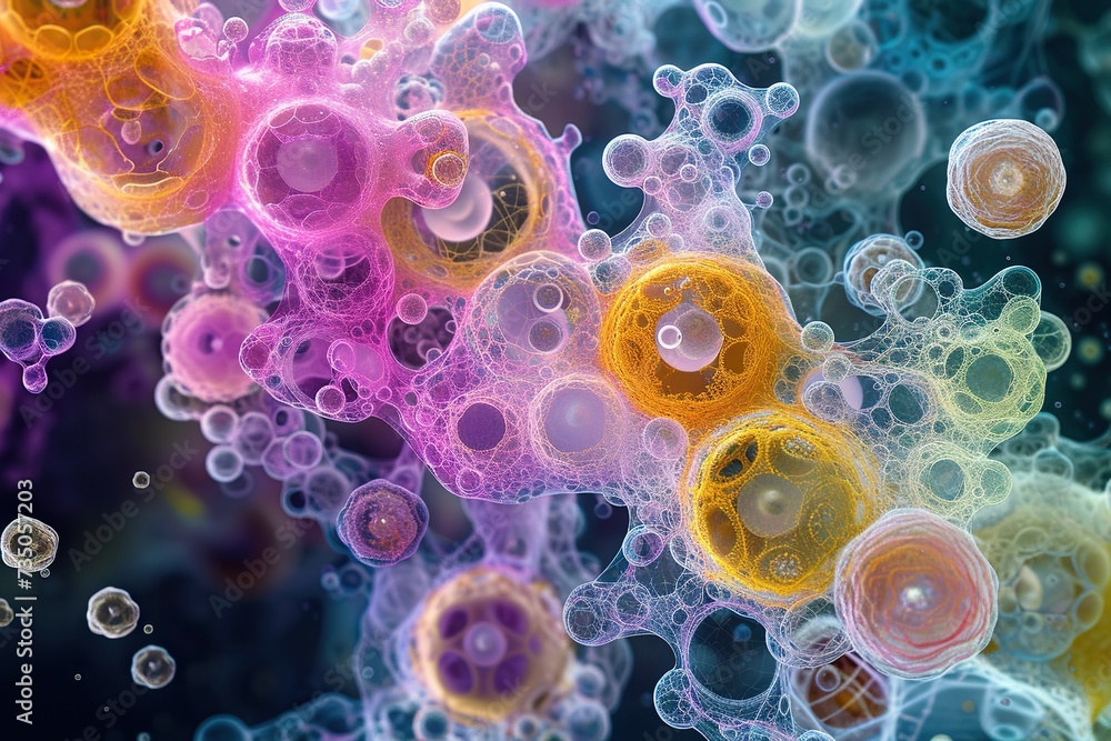 Poster journey into the minuscule: exploring the captivating realm of nanotechnology.