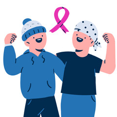 Cancer Day Illustration