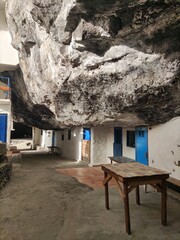 small village in cave