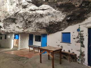 small village in cave