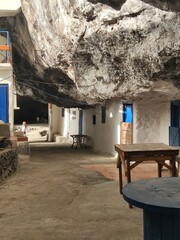 small village in cave