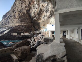 small village in cave