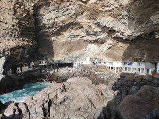 small village in cave