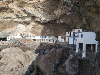 small village in cave