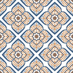 kat Flower Pattern Ethnic Geometric native tribal boho motif aztec textile fabric carpet mandalas African