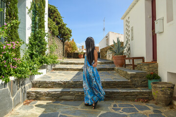 Le village touristique de Cadaques en Espagne au nord de Barcelone