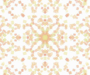 Pastel Squares Decorative Confetti Background