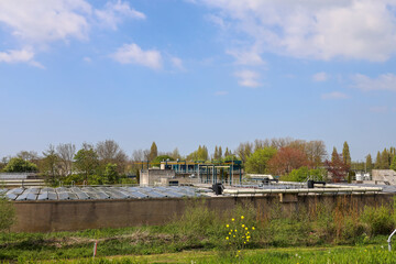 Waste water and sewage treatment plant Kortenoord in Nieuwerkerk aan den IJssel