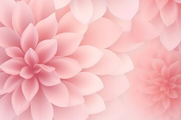 Obraz premium pink rose petals made by midjourney