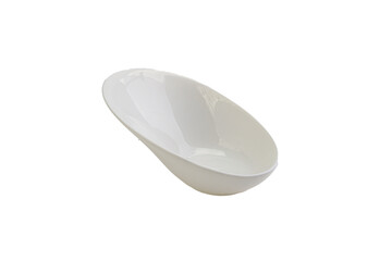 White proclean bowl for serving