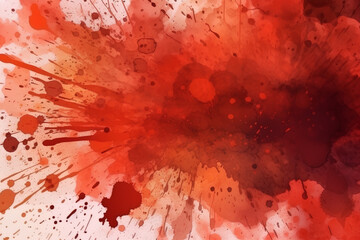 red splat made by midjourney