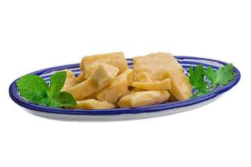 Hard estonian cheese