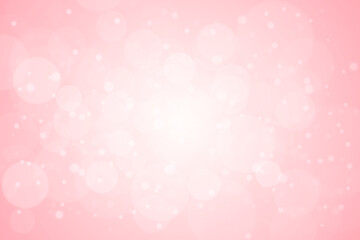 Fototapeta na wymiar Abstract pink bokeh background. Valentine's day background