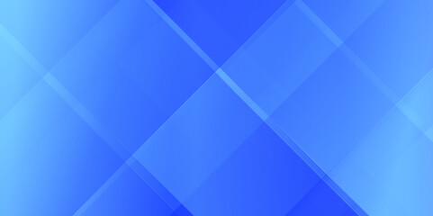 Modern and seamless blue geometric diagonal business and technology banner background, blue banner background poster with dynamic geometric lines, Diamond and line shapes in random geometric blue.