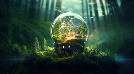Fototapeta premium care for the environment