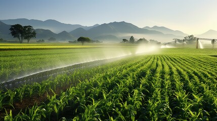 crop corn irrigation