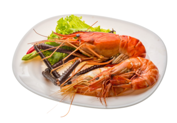 Giant Freshwater Prawn and king prawns