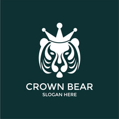 crown with bear logo