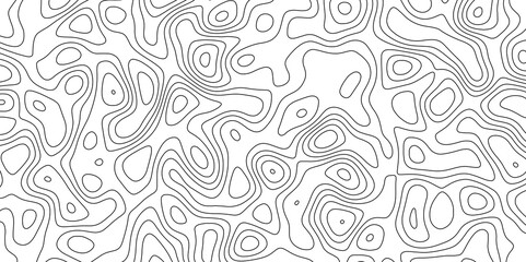 Abstract white topography vector background. Topographic map. Geographic mountain relief. counter map wavy line paper textrue. grid curve line abstract vector illustration .