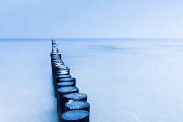 Baltic Sea in winter.
