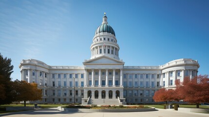 Obraz premium government courthouse state capitol building