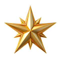 Obraz premium golden star without background