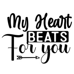 Love Valentines Day Quote T-Shirt Design