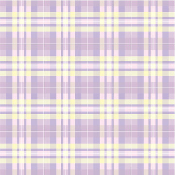 Purple and yellow caro seamless pattern