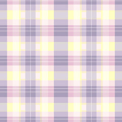 Purple and yellow caro seamless pattern