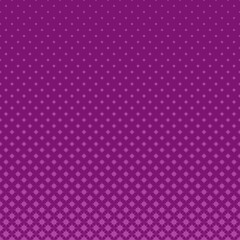 Purple Geometrical Halftone Curved Octagram Star Pattern Background