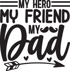 Fathers Day T-Shirt Design Quote