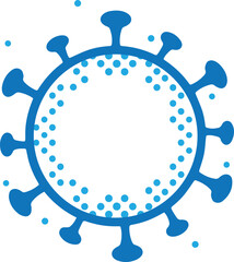Coronavirus 2019-nCoV icon. Coronavirus Bacteria. Coronavirus Concepts