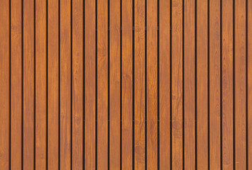 Texture of wood lath wall background.