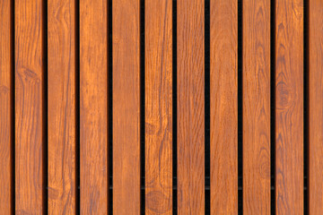Wood plank wall background texture. Seamless pattern of modern wall panels with vertical wooden...