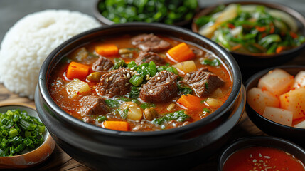 Stew with meat and vegetables