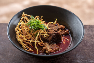 Northern Thai Curry Noodles with Beef