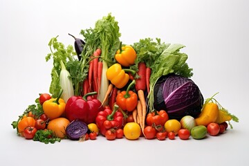 various kinds of vegetables and fruit that are healthy for the body