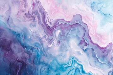Marble granite texture, blue and purple color for background. Abstract background wall surface pattern graphic, Vibrant Abstract Watercolor Painting with a Serene Watercolor Background.