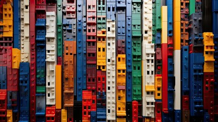 construction building with legos