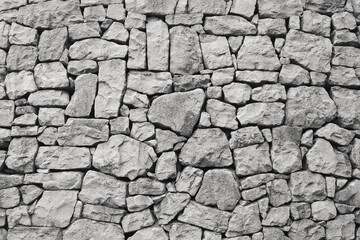muro de piedra seca wall of stones