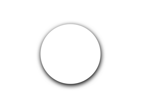  Realistic round shadow with soft edges. Gray round and oval shadows isolated on transparent background. 