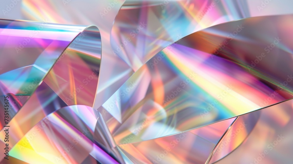 Poster A close up view of a shiny material. Perfect for adding a touch of glamour and elegance to any design project