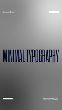 Pure Typography Titles | Changeable Colors