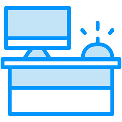 hotel reception vector design .svg